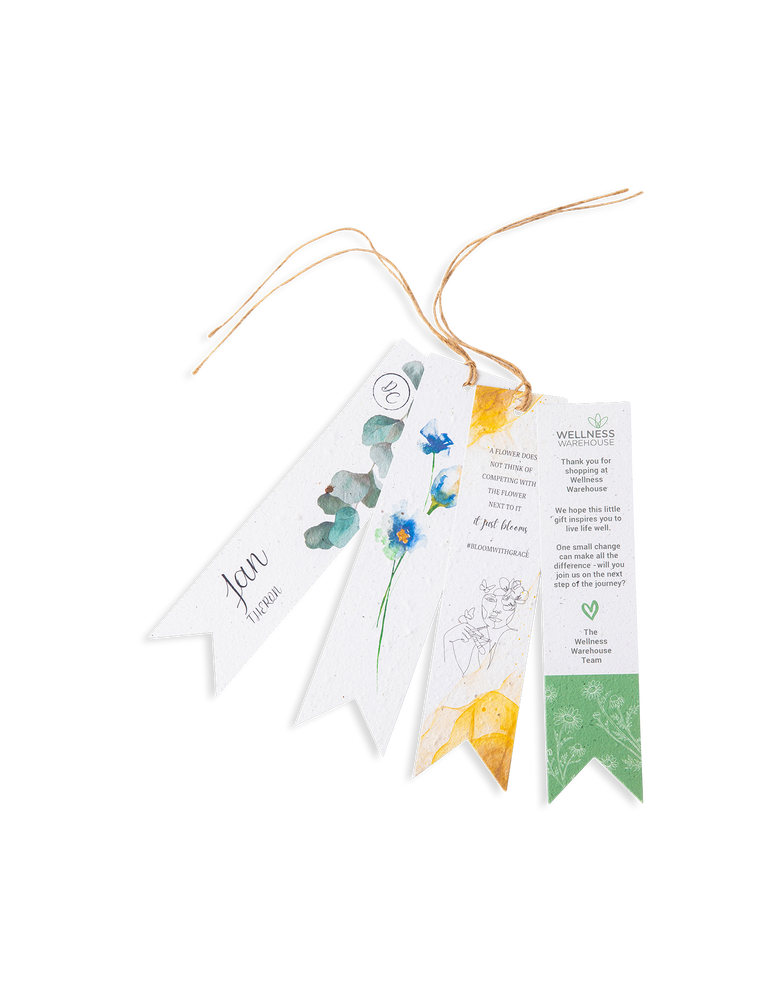 Seed paper bookmarks